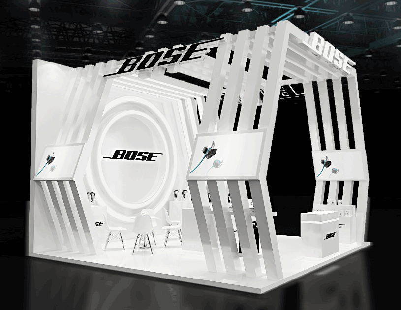 音響行業(yè)展覽展示展臺(tái)搭建廠家 第1張 音響行業(yè)展覽展示展臺(tái)搭建廠家 第1張